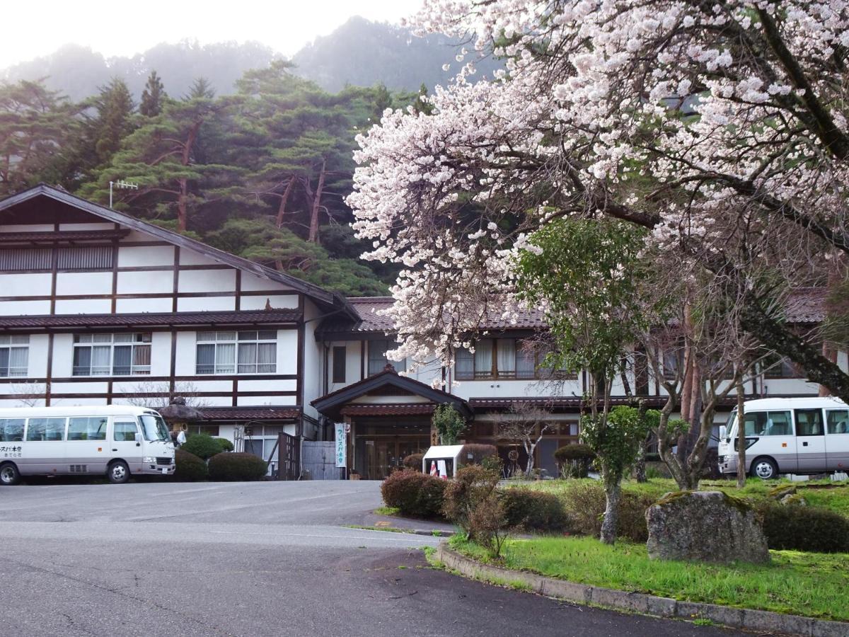 Hotel 阿寺温泉 フォレスパ木曽あてら荘 Okuwa Exterior foto