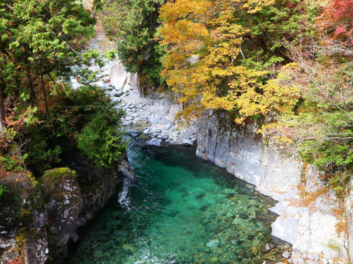 Hotel 阿寺温泉 フォレスパ木曽あてら荘 Okuwa Exterior foto