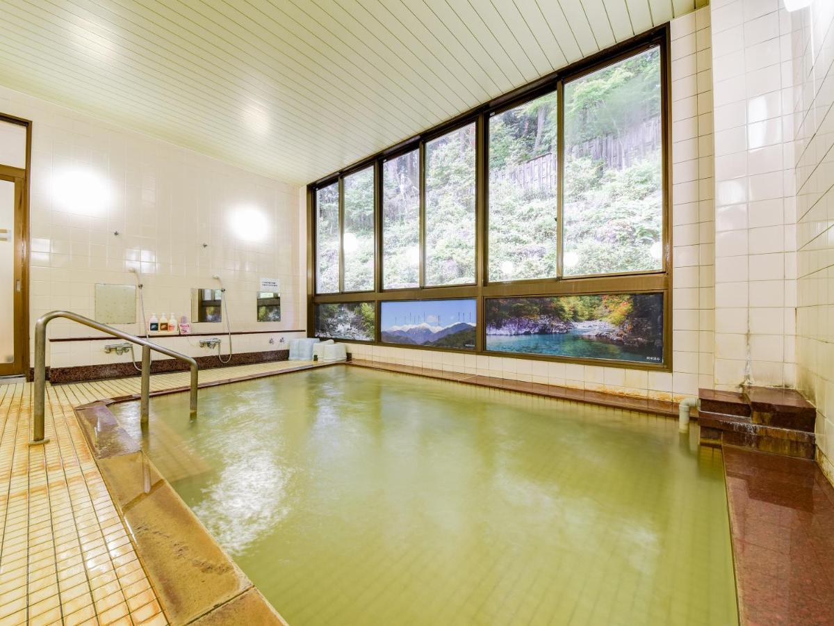 Hotel 阿寺温泉 フォレスパ木曽あてら荘 Okuwa Exterior foto