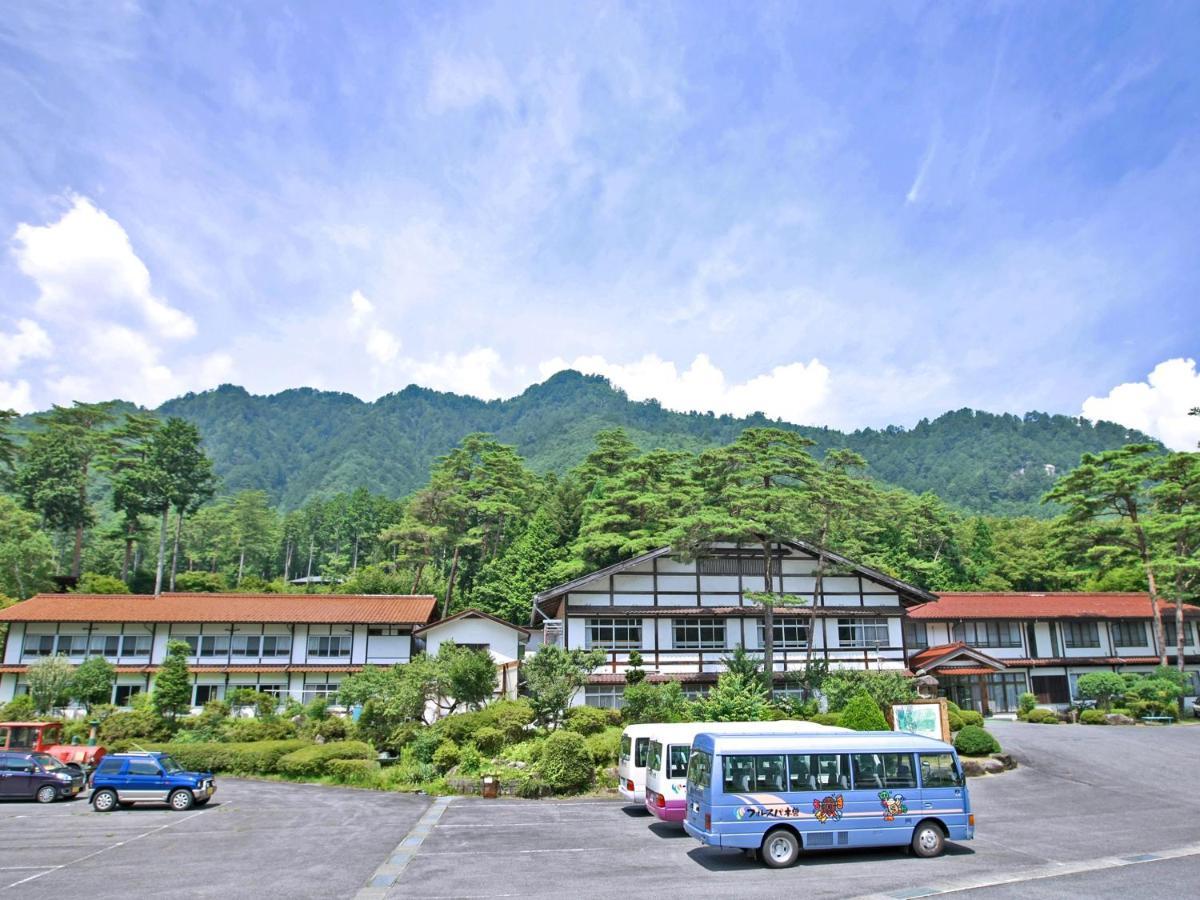 Hotel 阿寺温泉 フォレスパ木曽あてら荘 Okuwa Exterior foto